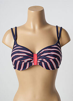 Sutien de costum de baie top sutien modelat top sutien modelat albastru BESTFORM femeie