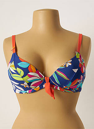 Sutien de costum de baie albastru CHERRY BEACH femeie