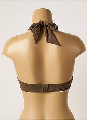Sutien de costum de baie elasticitate top sutien modelat verde AUBADE femeie