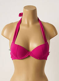 Sutien de costum de baie elasticitate top sutien modelat roz AUBADE femme