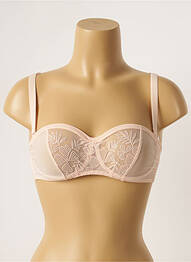 Sutien broderie top bentiță roz SIMONE PERELE femeie