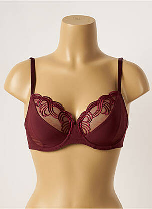 Sutien broderie sutien cupe întregi cu decolteu înalt violet SIMONE PERELE femeie