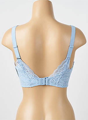 Sutien efect material satinat top sutien modelat albastru AUBADE femeie