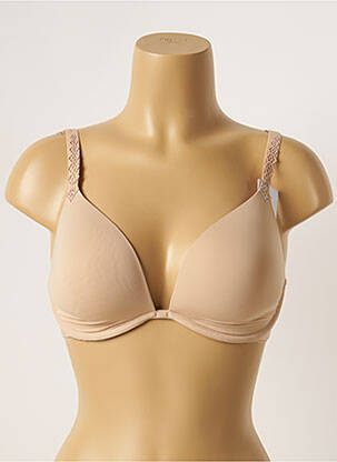 Sutien efect material satinat top sutien modelat piele SIMONE PERELE femeie