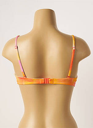 Sutien de costum de baie elasticitate sutien balconet cu decolteu înalt portocalie CHERRY BEACH femeie