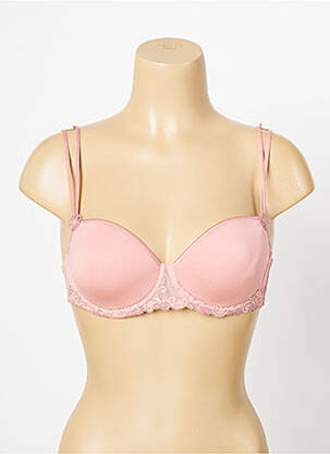 Sutien broderie top sutien modelat roz SIMONE PERELE femeie