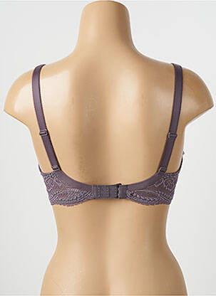 Sutien efect material satinat top sutien modelat gri SIMONE PERELE femeie