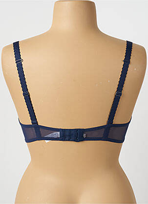 Sutien efect material satinat top sutien modelat albastru SIMONE PERELE femeie