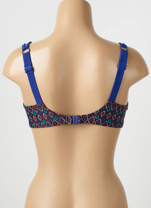 Sutien de costum de baie albastru BESTFORM femeie