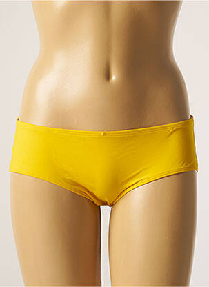 Chiloți de baie galben AUBADE femeie