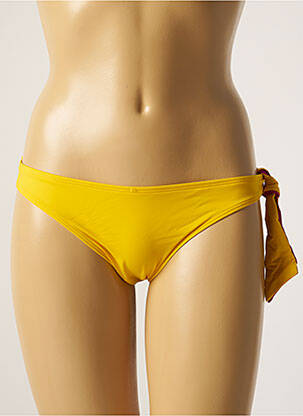 Chiloți de baie galben AUBADE femeie