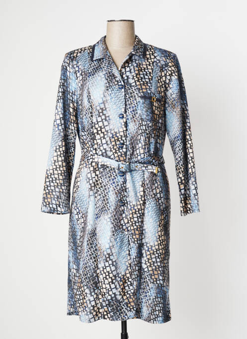 Rochie midi albastru FRANCE RIVOIRE femeie