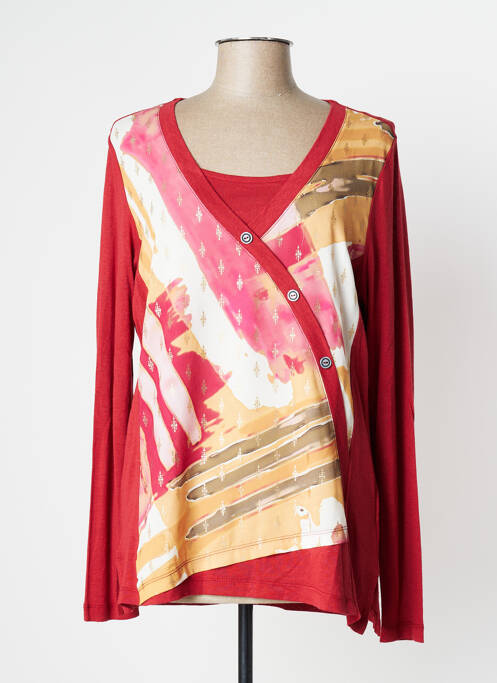 Top roșu BAGORAZ femeie