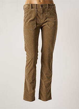 Pantalon slim maro IMPAQT femeie