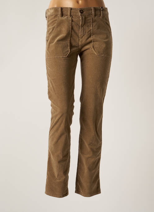 Pantalon slim maro IMPAQT femeie