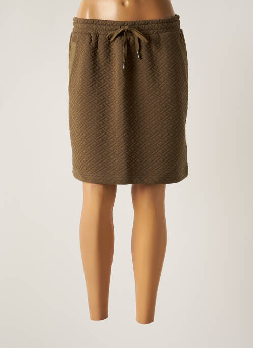 Fustă midi verde ÉTYMOLOGIE femeie