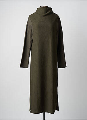 Rochie lungă mâneci lungi mâneci lungi verde LOTUS EATERS femeie