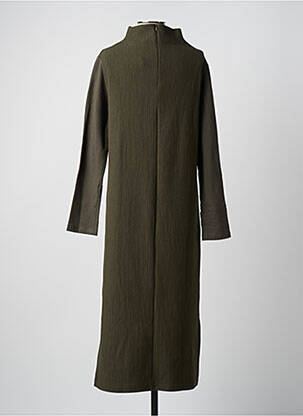Rochie lungă mâneci lungi mâneci lungi verde LOTUS EATERS femeie