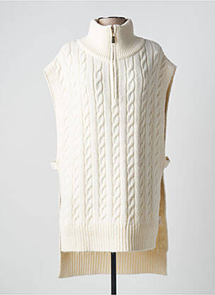 Pulover tunică bej LOLA CASADEMUNT femeie