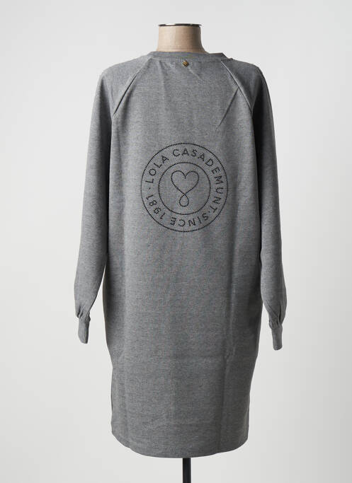 Rochie midi gri LOLA CASADEMUNT femeie