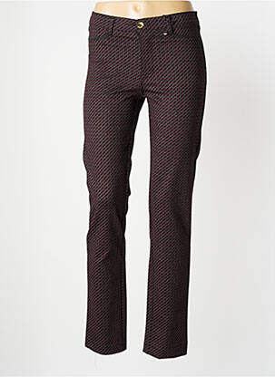 Pantalon slim mărime normală mărime normală negru WALTRON femeie