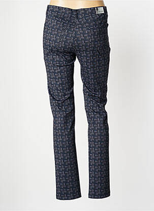 Pantalon slim elasticitate mărime normală albastru WALTRON femeie