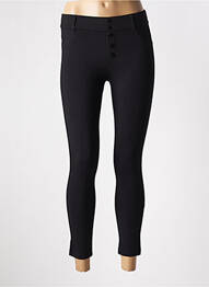 Jegging țesătură jersey mărime normală negru LUMINA femeie