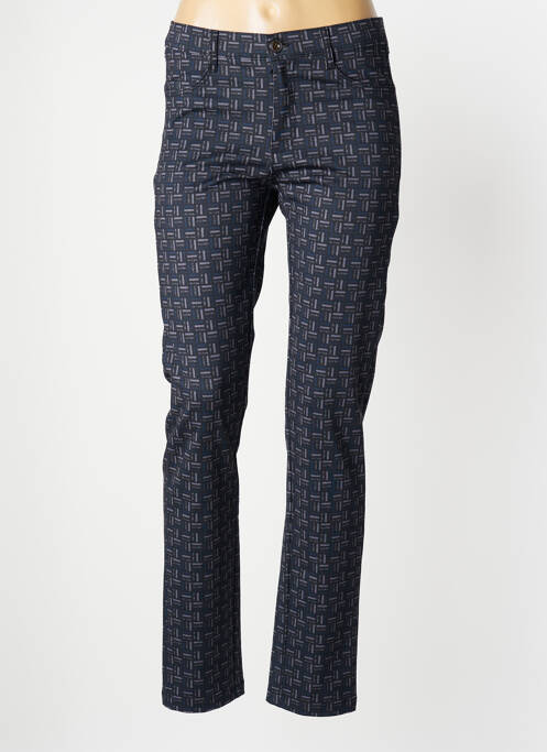 Pantalon slim albastru WALTRON femeie