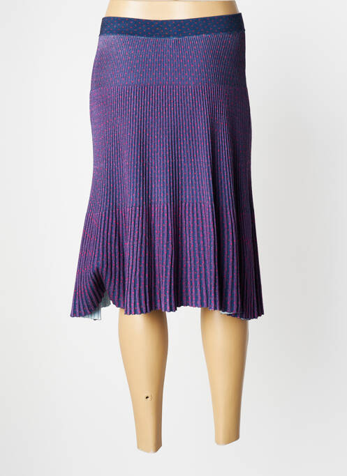 Fustă midi albastru JEI'S BY LETIZIA DENARO femeie