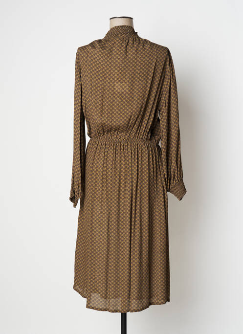 Rochie midi maro DIEGA femeie