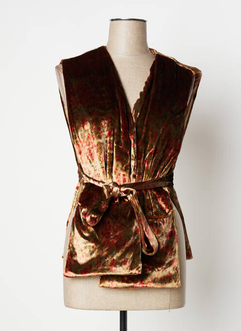 Vestă fără mâneci bej MES DEMOISELLES...PARIS femeie