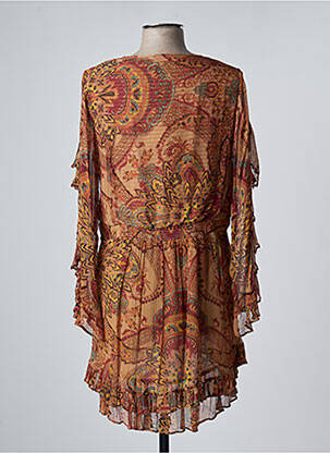 Rochie scurtă mâneci lungi mâneci lungi bej MES DEMOISELLES...PARIS femeie