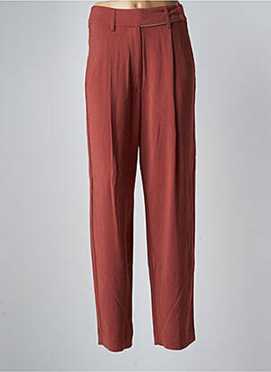 Pantalon drept maro FORTE-FORTE femeie