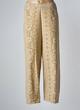 Pantalon larg buzunare bej MES DEMOISELLES...PARIS femeie