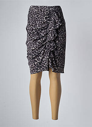 Fustă scurtă gri MASSCOB femeie