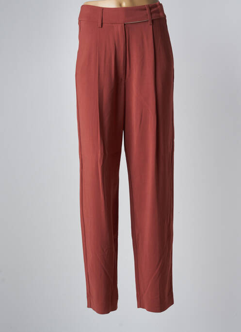 Pantalon drept maro FORTE-FORTE femeie