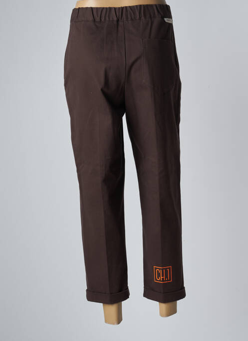 Pantalon drept maro TRUE NYC femeie