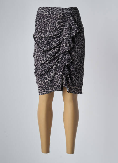 Fustă scurtă gri MASSCOB femeie