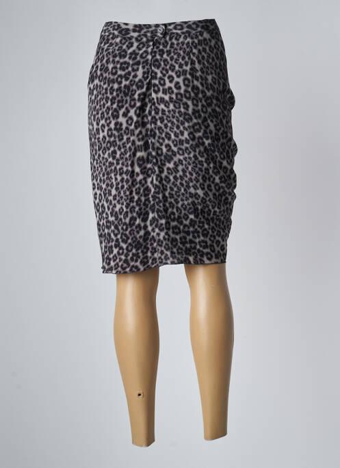 Fustă scurtă gri MASSCOB femeie