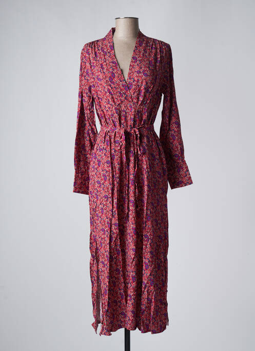 Rochie lungă roșu RUE MAZARINE femeie