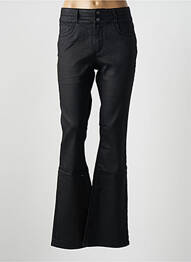 Pantalon evazat elasticitate mărime normală negru GEISHA femeie
