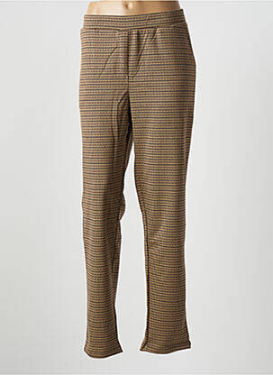 Pantalon drept maro GEISHA femeie