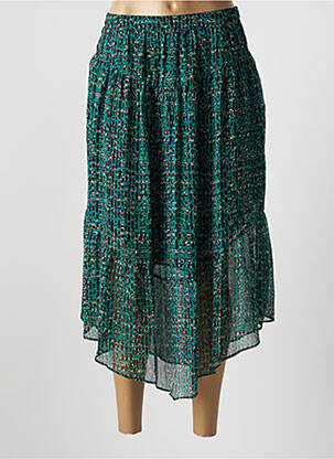Fustă midi verde RUE MAZARINE femeie