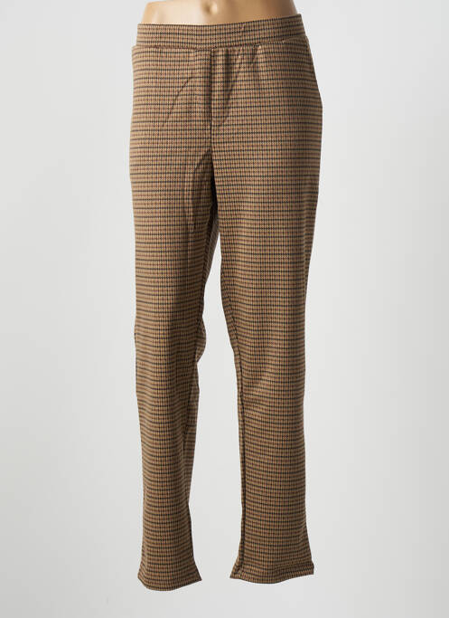 Pantalon drept maro GEISHA femeie