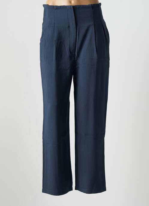 Pantalon drept albastru RUE MAZARINE femeie