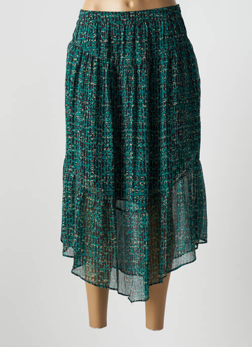 Fustă midi verde RUE MAZARINE femeie