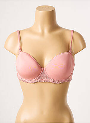 Sutien broderie top sutien modelat roz SIMONE PERELE femeie