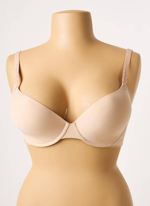 Sutien efect material satinat top sutien modelat piele SIMONE PERELE femme