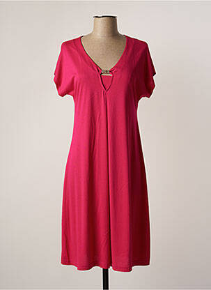 Rochie midi roz CANAT femeie