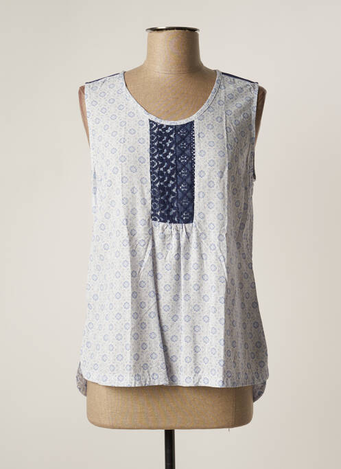 Top albastru FELINO femeie